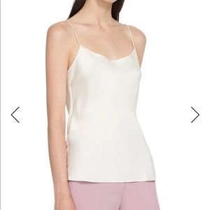 Theory Teah Stretch Silk Camisole S NWT